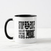 Stop Kony 2012 - Doe het voor de KINDEREN Mok (Links)