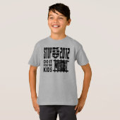 Stop Kony 2012 - Doe het voor de KINDEREN T-shirt (Voorkant volledig)