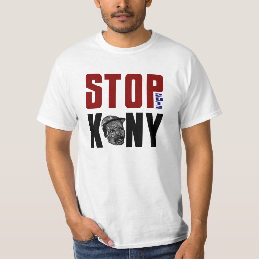 STOP KONY - 2012 T-SHIRT (Voorkant)