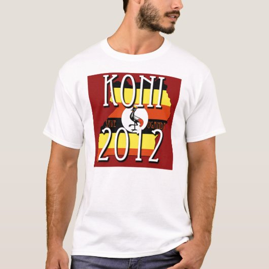 Stop Kony 2012 T-shirt (Voorkant)