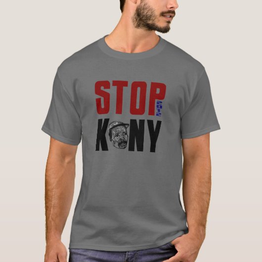 Stop Kony 2012 T-shirt (Voorkant)