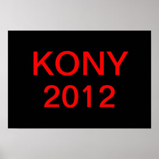 Stop Kony Poster (Voorkant)