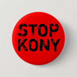Stop Kony Ronde Button 5,7 Cm