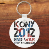 Stop Kony Sleutelhanger (Voorkant)