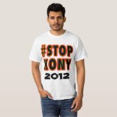 STOP KONY!  #STOPKONY Uganda Tshirt (Voorkant volledig)