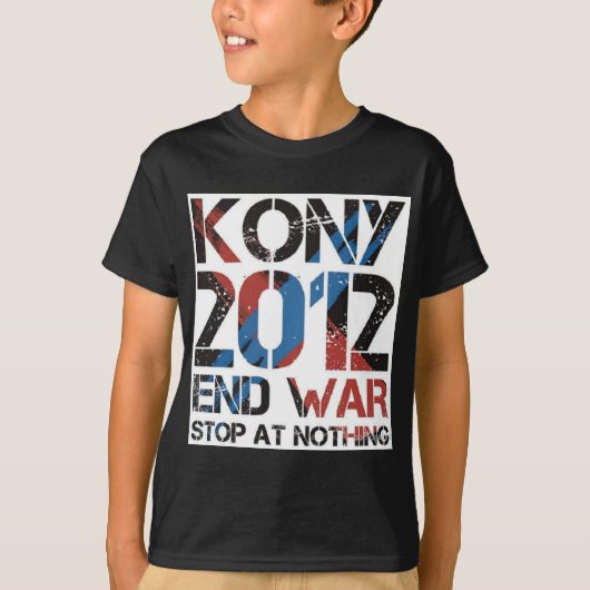 Stop Kony T-shirt (Voorkant)