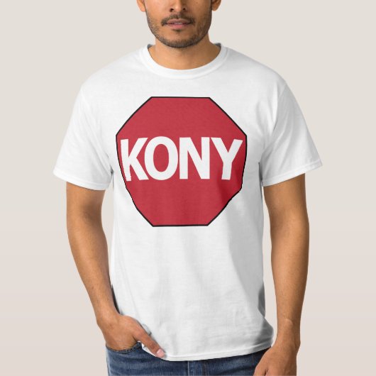 Stop Kony T-shirt (Voorkant)