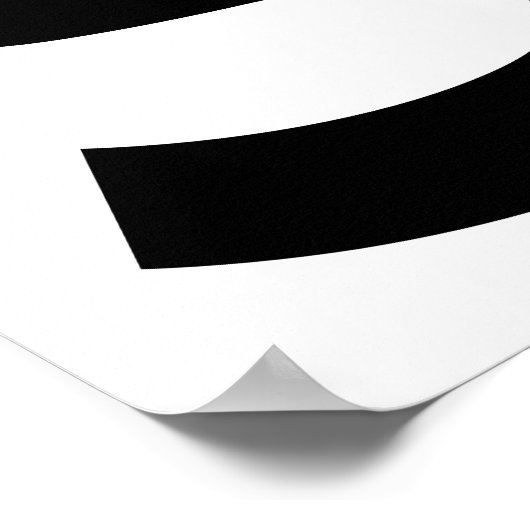 Stop kunstmatige intelligentie poster (Hoek)