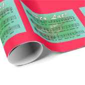 Stop Lat Song Met Fiddle Cadeaupapier (Rol Hoek)