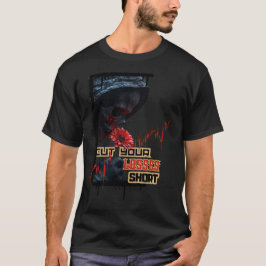 Stop loss | Motivatie | Fantasie handelsontwerp T-shirt
