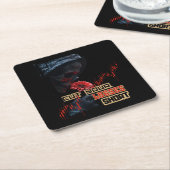 Stop loss | Motivation | Fantasy trade Design Kartonnen Onderzetters (Schuin)