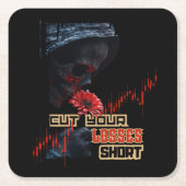 Stop loss | Motivation | Fantasy trade Design Kartonnen Onderzetters (Voorkant)