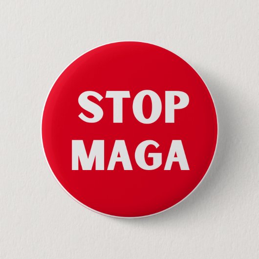 STOP MAGA RONDE BUTTON 5,7 CM (Voorkant)