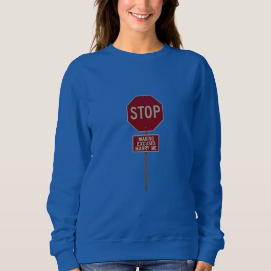 Stop Making Pardon, Marry Me Trui (Voorkant)