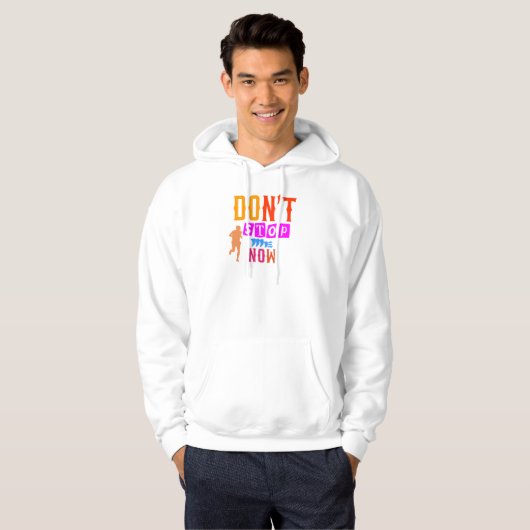 Stop me nu. hoodie (Voorkant volledig)