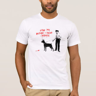 Stop me voordat ik weer schilder t-shirt