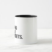 Stop mensen in kasten op te sluiten mok (Midden)