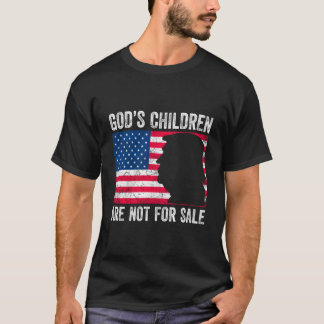 Stop mensenhandel - Gods kinderen zijn niet voor T-shirt