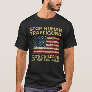 Stop mensenhandel waar God's kinderen niet voor zi T-shirt
