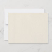 Stop met apen rond groomman voorstel notitiekaartje (Achterkant)