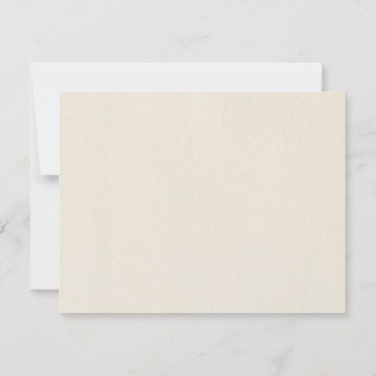 Stop met apen rond groomman voorstel notitiekaartje (Achterkant)