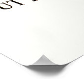 Stop met bloed in je bedrijf poster (Hoek)