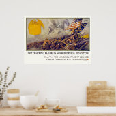 Stop met bloed in je bedrijf poster (Keuken)