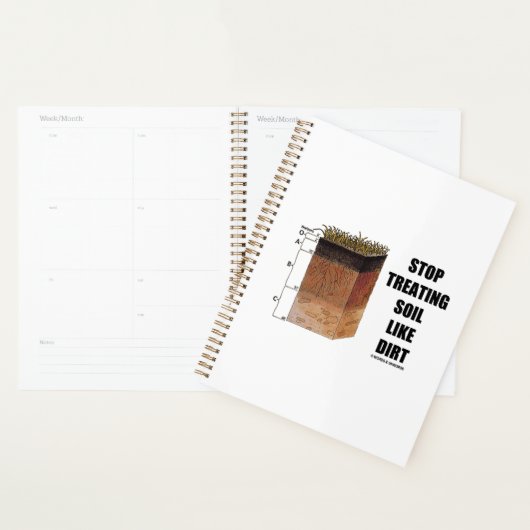 Stop met bodembehandeling als vuile bodemhorizons planner (Display)