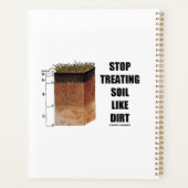 Stop met bodembehandeling als vuile bodemhorizons planner (Achterkant)