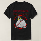 Stop met clubbing baby seals rave grappig t-shirt (Design voorkant)