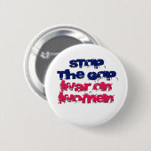 Stop met de GOP-oorlog tegen vrouwen Ronde Button 5,7 Cm (Voorkant /achterkant)
