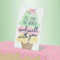 Stop met de wereld en voel met jullie de Ice Cream