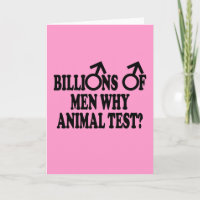 Stop met dierproeven feministische humor verjaarda