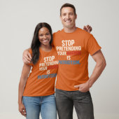 STOP MET DOEN ALSOF JE RACISME PATRIOTTISME IS. T-SHIRT (Unisex)