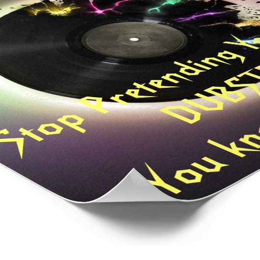 Stop met doen... poster (Hoek)