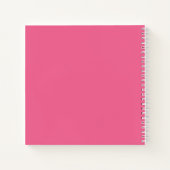 Stop met dromen, begin met donker violet notitieboek (Achterkant)