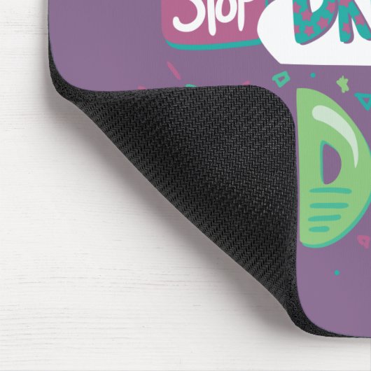 Stop met dromen, begin met het doen van Bleke lave Muismat (Hoek)