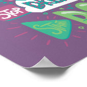 Stop met dromen, begin met het doen van Bleke lave Poster (Hoek)