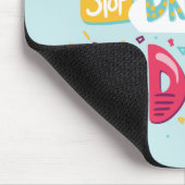 Stop met dromen, begin met het doen van Bleke turq Muismat (Hoek)