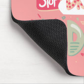 Stop met dromen, begin met het doen van lichte zal muismat (Hoek)