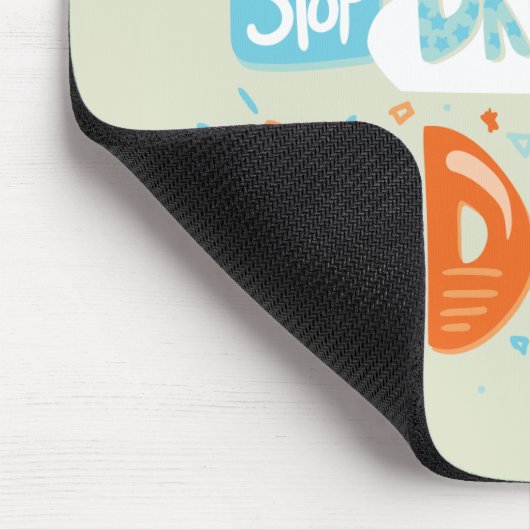 Stop met dromen, begin met Honeydew Muismat (Hoek)