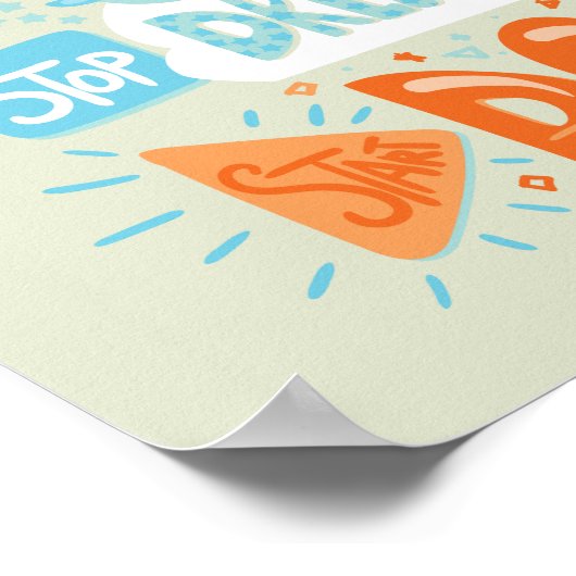 Stop met dromen, begin met Honeydew Poster (Hoek)