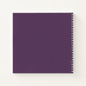 Stop met dromen, begin met Paarse doen Notitieboek (Achterkant)