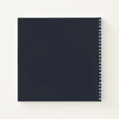 Stop met dromen, begin met schaduwzwart doen notitieboek (Achterkant)