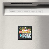 Stop met dromen, begin met zwart doen magneet (Insitu (Vaatwasser))