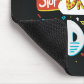 Stop met dromen, begin met zwart doen muismat (Hoek)