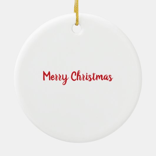 Stop met Elfing rond het grappige kerstGezegde Keramisch Ornament (Achterkant)