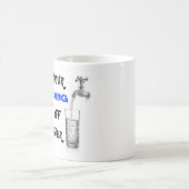 Stop met frackeren met ons water koffiemok (Center)