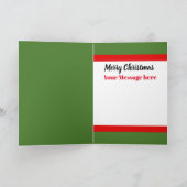 Stop met geloven in de Santa sokken kaart (Binnen)