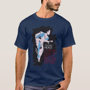 Stop met gezond verstand t-shirt